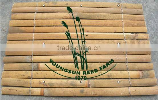 gardening split bamboo fence