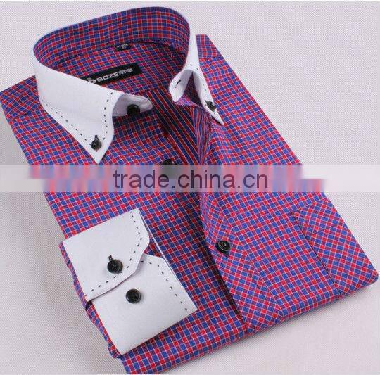 Classic slim fit formal shirts for man office shirts cotton shirts for man MOQ 5PCS