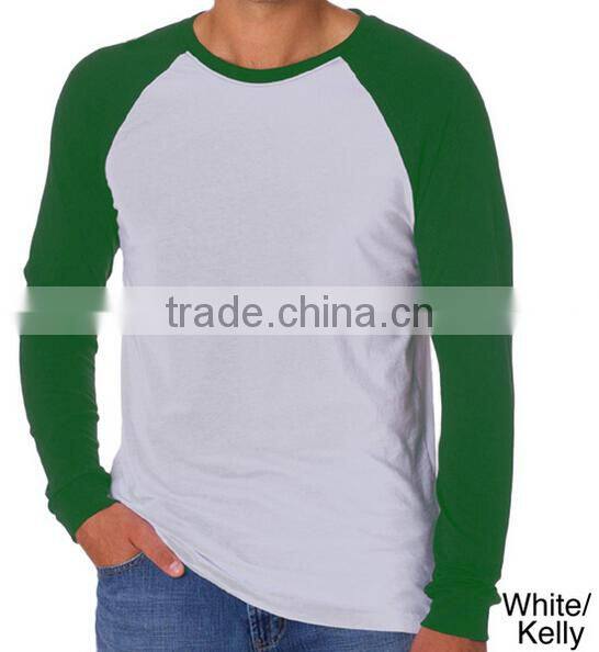 Canvas Men's Long Sleeve Baseball T-shirt