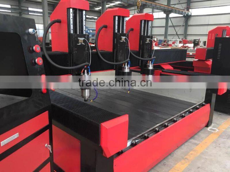 Cheap ATC automatic tool change metal router machine professional stone cnc router machinery