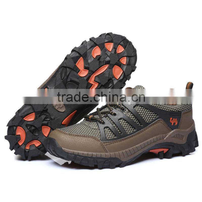 fashion brand outdoor lightweight hiking shoes for male, high quality men outdoor climbing shoes sneakers walking have sample