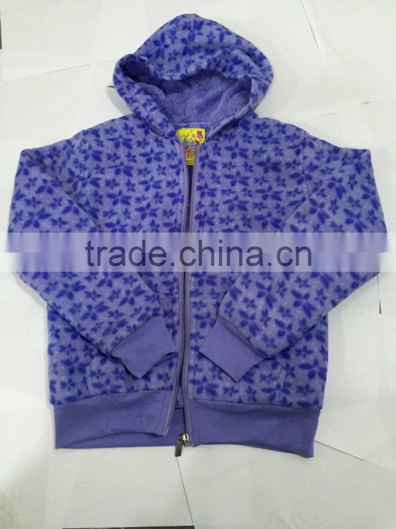 High quality OEM children apparel winter casual coat