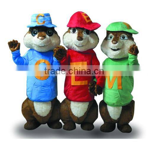 Big Head Blue Dragon Mascot Costume/Plush Dragon Mascot Costume