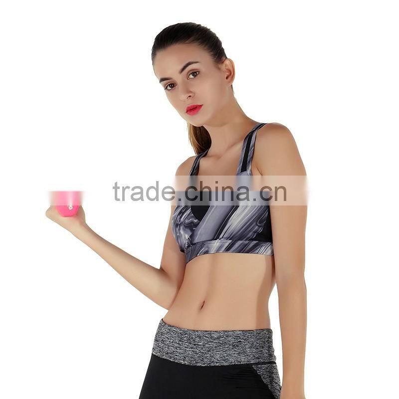 2017 Gym Sportswear Custom Dri Fit Sport Clothes Comfortable Seamless Yoga Fitness Bra