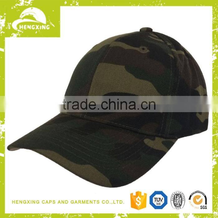 Newest Cheap forest camouflage fabric baseball cap