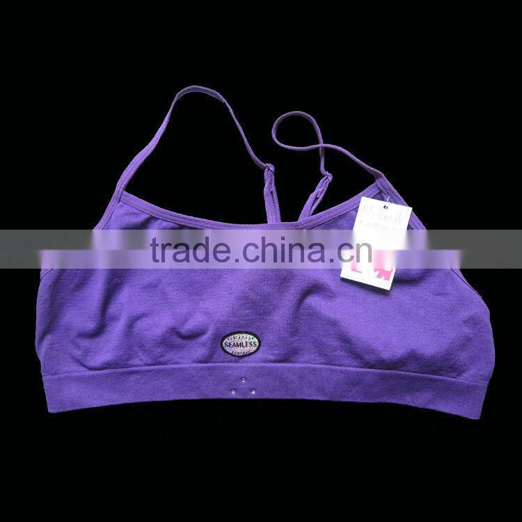 2016 Ladies' sexy seamless camisole bra