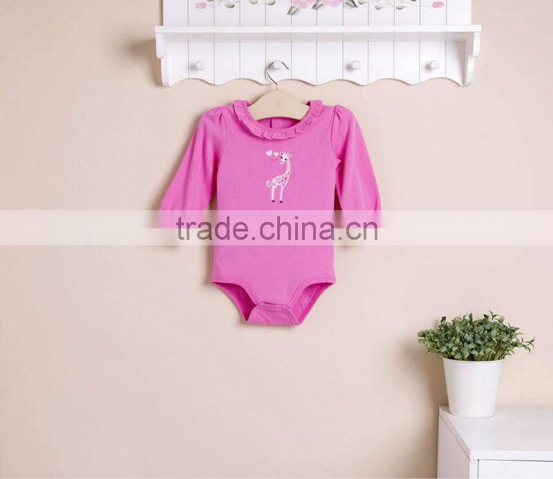mom and bab 2013 Autumn baby clothing 100% cotton girl bodysuit