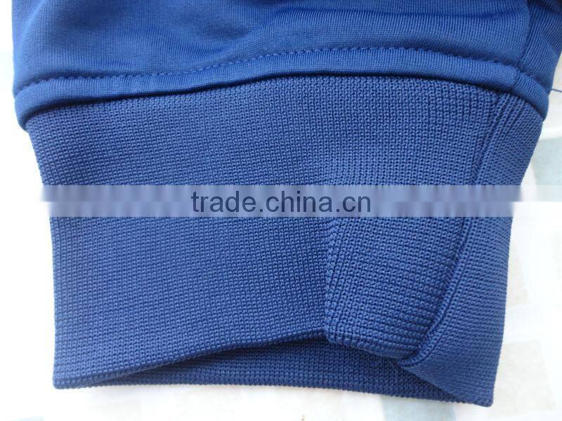 Men's CVC with brush training fleece Tracksuits