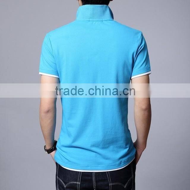 Wholesale fashion short sleeve polo shirt for man factory price 2016