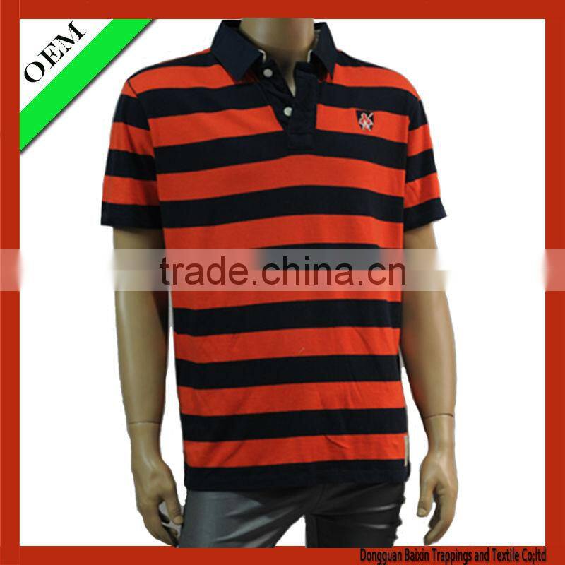 Wholesale 100% high quality man polo t-shirt