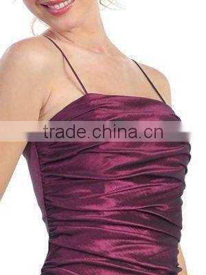 Ballroom Taffeta Trumpet Evening Dress with Pick-up EW4182