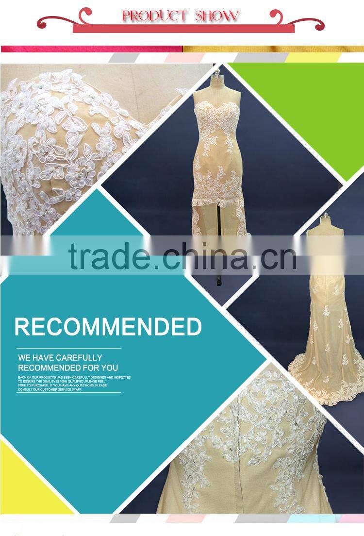 Fancy Fashional Slimming Tailing Hot Sexy Wedding Dress