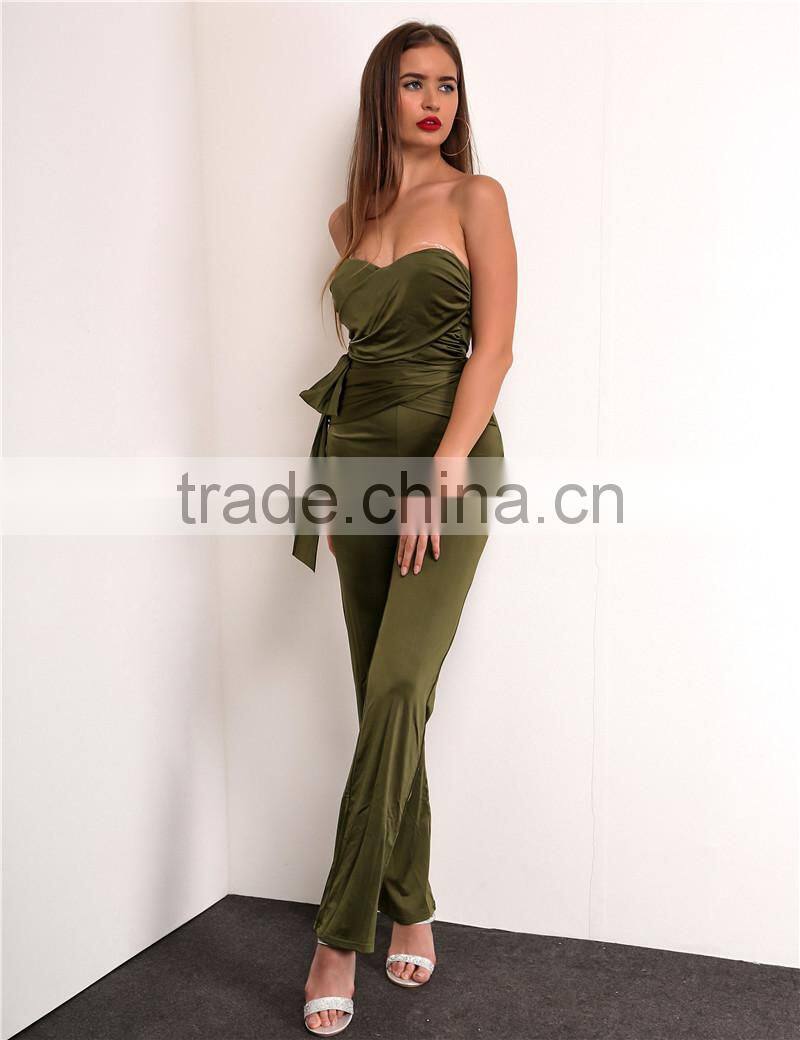 Runwaylover 010 Ladies 2017 Sexy Strapless Playsuits