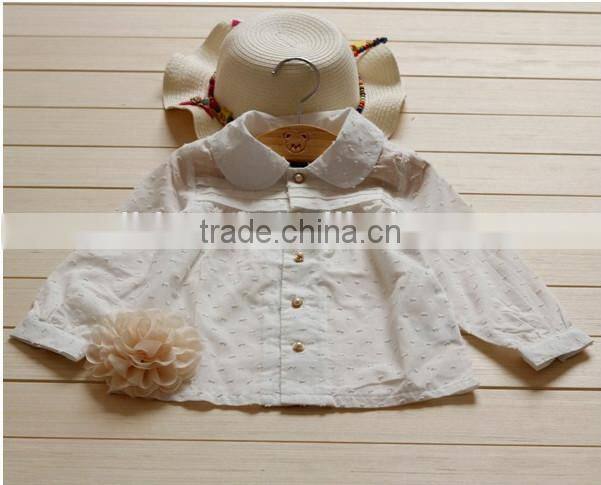 Fashionable new model shirts children girls in low price