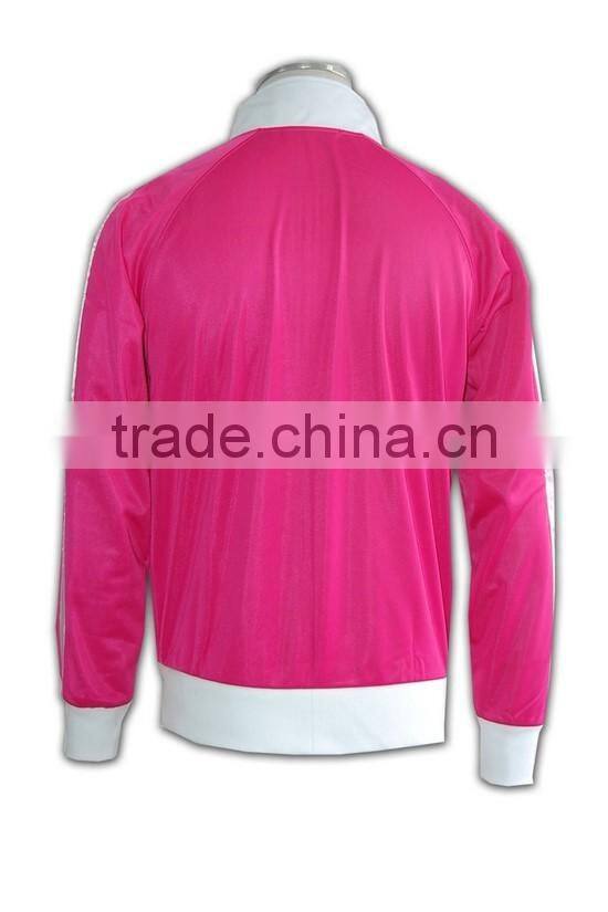 Great workmanship popular 100% cotton pink quilted sweatshirts
