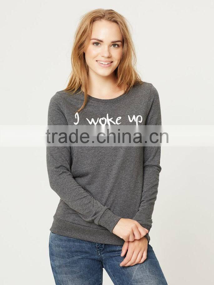 Wholesale Routine Crewneck Sweatshirt Ladies Hoodies And Sweatshirts