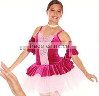 Fantasy satge costumes children dance costumes nylon spandex satge ballet costumes for sale