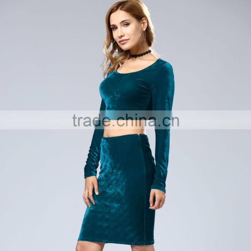 All have in stock top quality long sleeve bodycon dress for women 2017