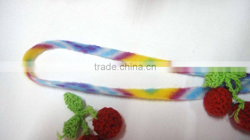 Hand dyed mixed color fancy knitting yarn for t shirt yarn
