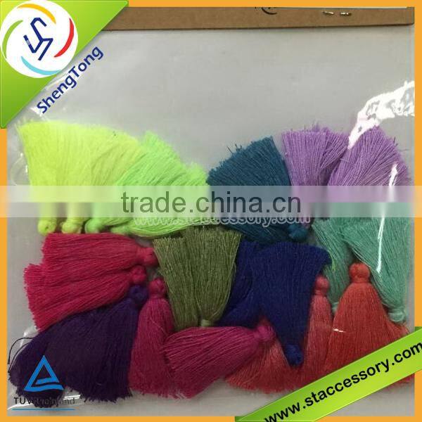 hot sale wholesale silk tassel/colorful silk tassel
