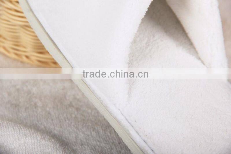top quality coral velvet hotel slipper