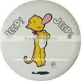 Automobile spare tire cover