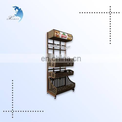 2014 new high quality acrylic light box advertising metal display rack