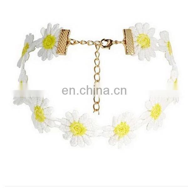 Bohemia Sunflower hair accessories handmaded flexible hair band