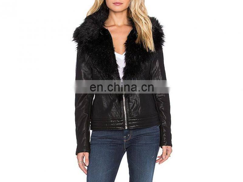 Ladies Casual Clothes 2016 Winter Trendy Woman Fur Jacket