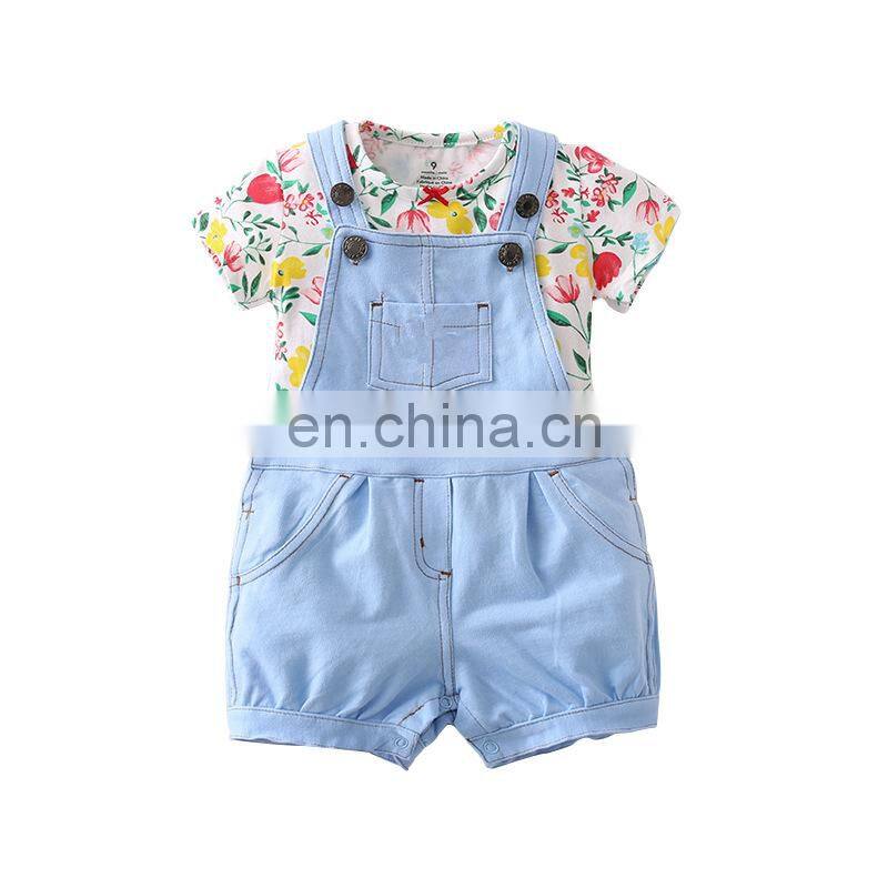 JQBD171 Wholesale Boutique Infant Outfits Clothing Sets Newborn Baby Knitted Cotton Clothes