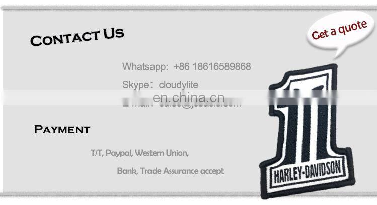 High quality woven badge / patch factory price