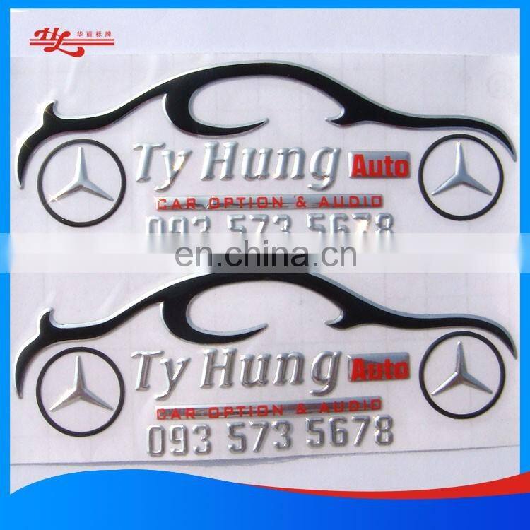 Custom printing decal sticker with self adhesive