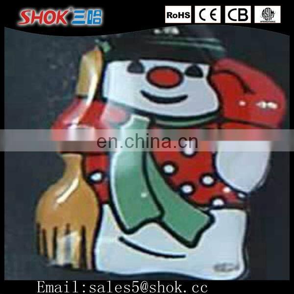 LED Flashing Button Badge&Custom Security Badges&Creative Design Badge For Christmas Activities