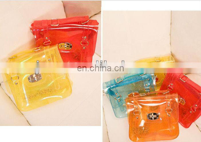 clear pvc plastic bag with snap button