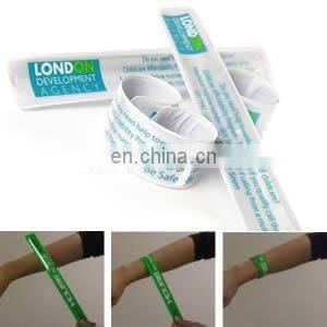 Printed PVC Wristband, Slap-on-wristband