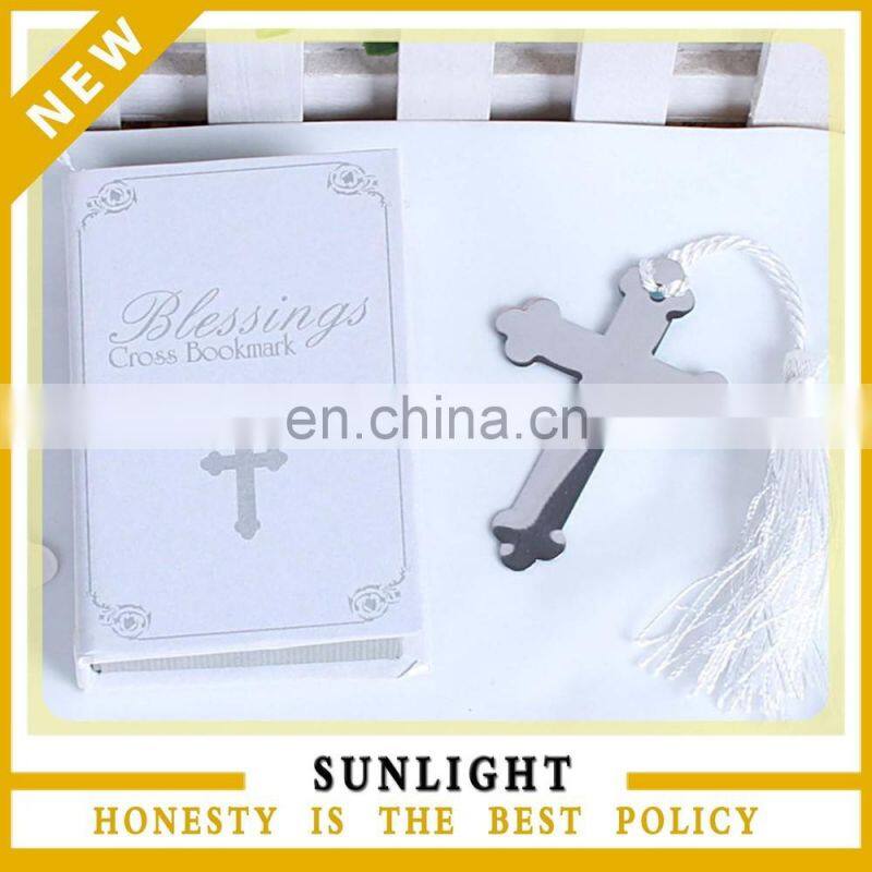 Fashion Stainless Hollow Bookmark Wedding Favors And Baptism Favors Gift