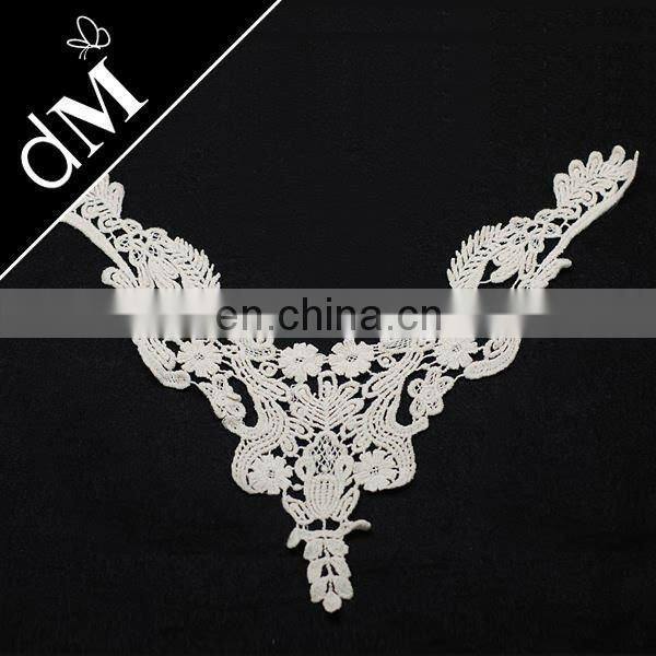 Cotton crochet collar lace for ladies suits NL-1234