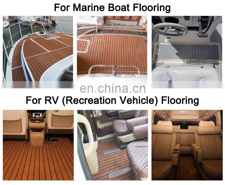 Melors Eva Synthetic Teak Edge Deck Waterproofing Composite Decking Boards