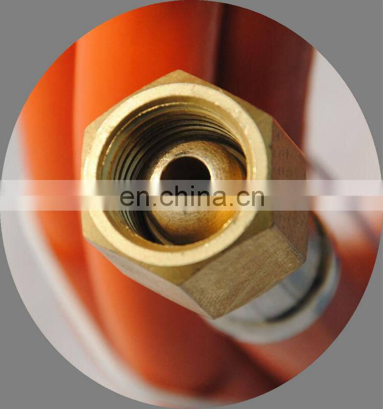 PVC Plastic LPG Gas HOSE Used in Cooker, Gas Oven, BBQ Grill with Copper FITTINGS