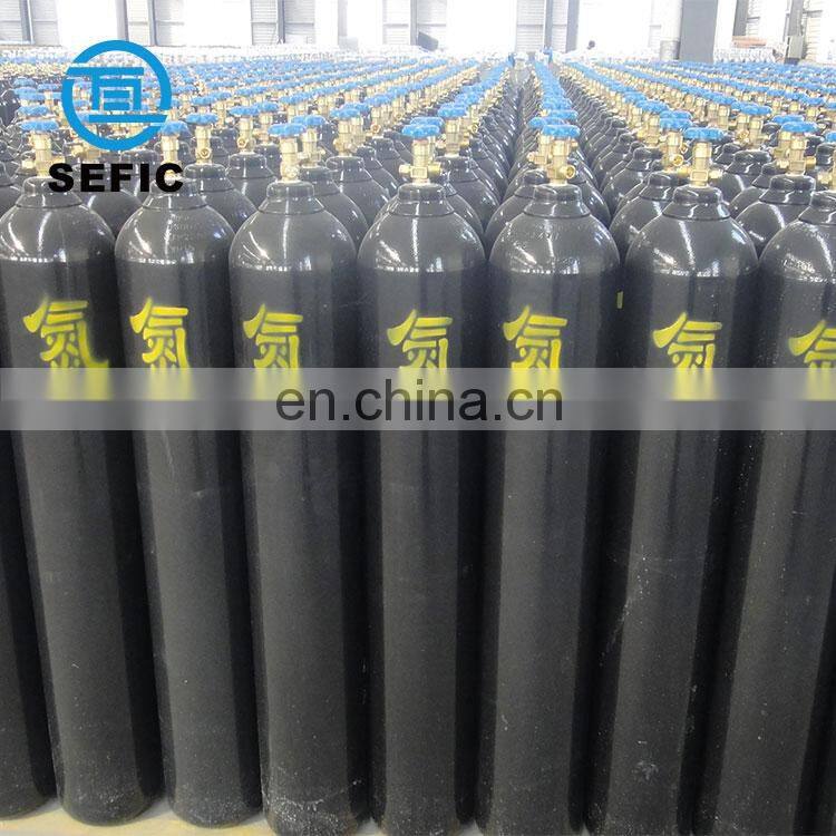 China 25E Thread Valve Nitrogen Gas Cylinder