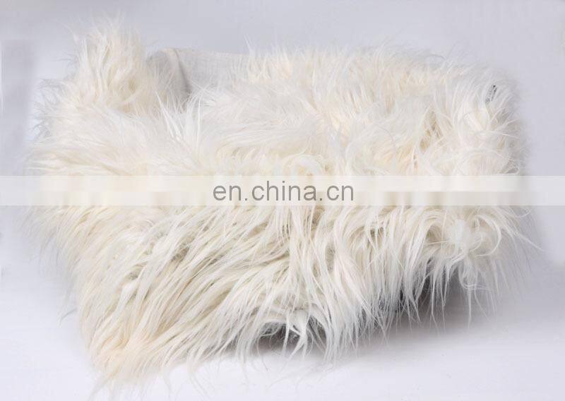 50*60cm 11Colors faux fur nursery swaddling blankets newborn photography props baby receiving blanket