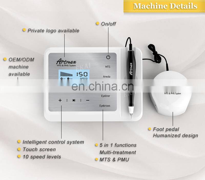 Digital Permanent Makeup Machine Artmex V9 Micro Needle Derma Pen At Cosmetic 11 Speed