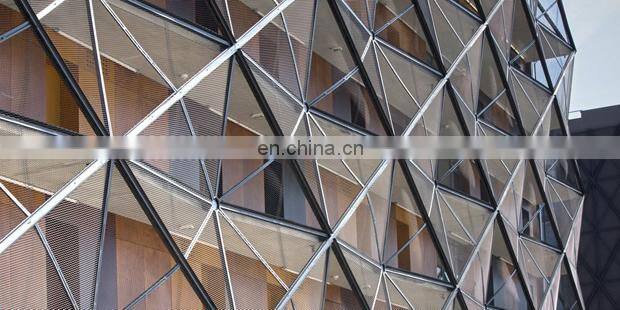 Cold galvanized building material expanded metal mesh screen