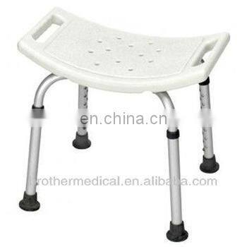 whole sale price White Color Aluminum Medical shower chair