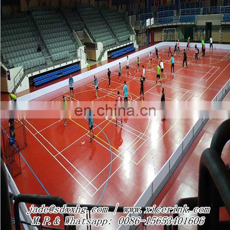 plastic floorball rink/barrier/board/panel/ice rink product