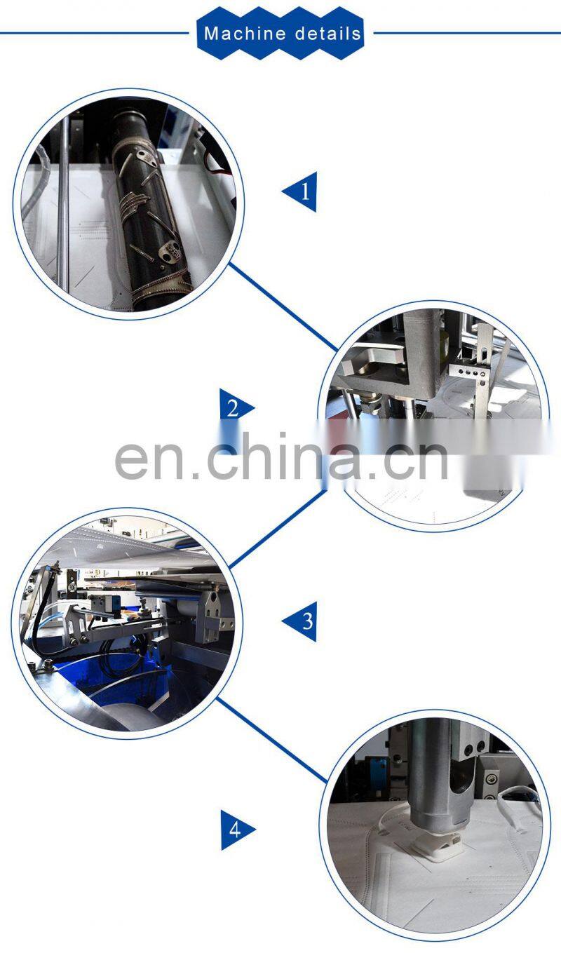 Disposable Dustproof Regular Anti Fog Folded Face Respirator Making Machine