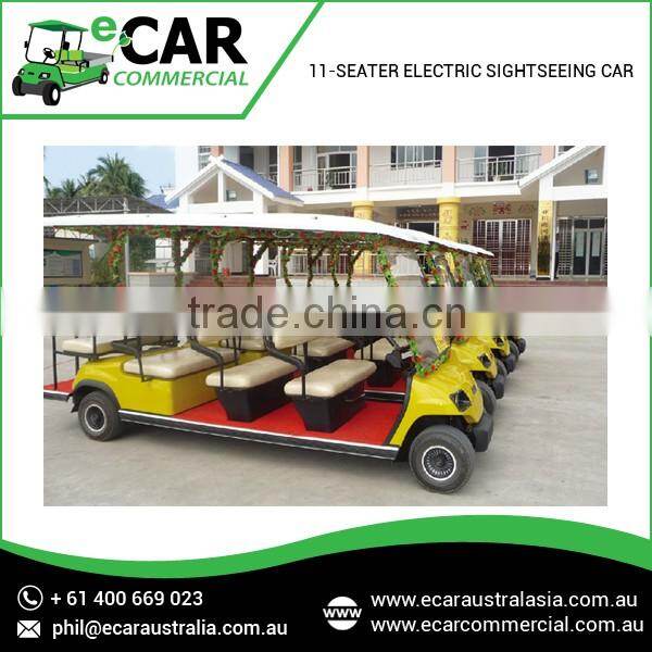 Best Selling Electric Sight-Seeing Car for Sale by Reputed Distributor of the Country