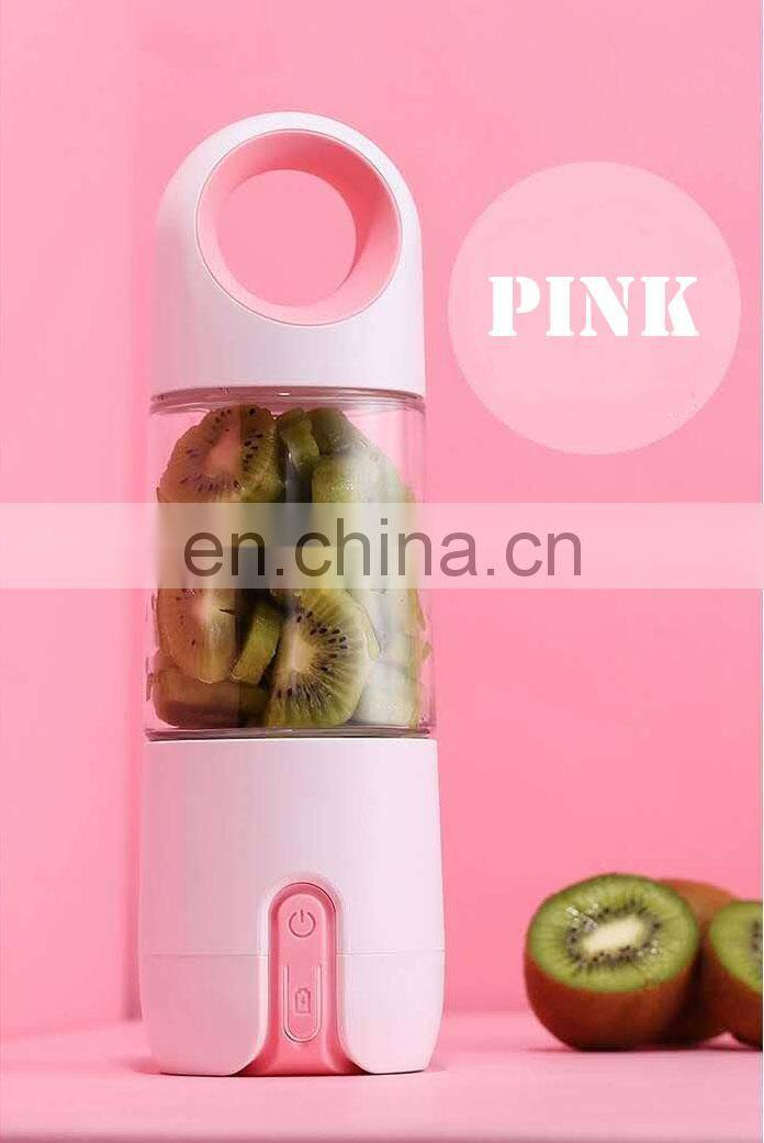 480ml Self cleaning Rechargeable portable juicer/mini USB portable blender/juice cup