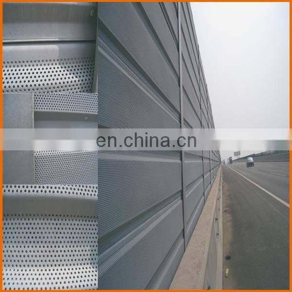 2020 new design Singapore market noise Barrier,Highway noise absorbing noise wall