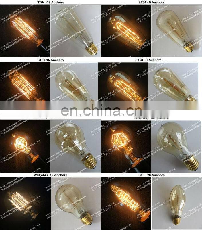 Retro Edison Bulbs E27 220V Vintage Bulbs 25W 40W 60W ST64 Bulb Edison